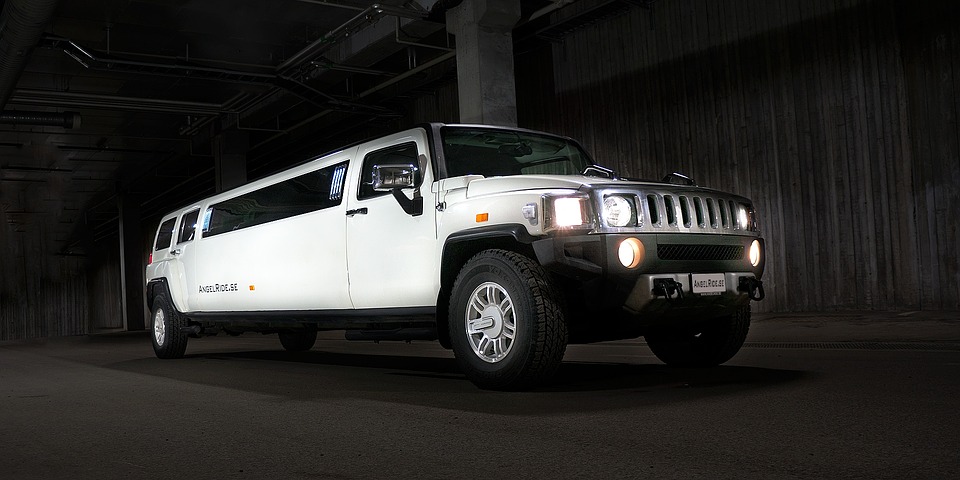 white limousine